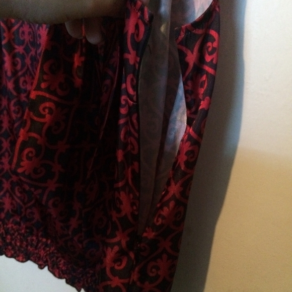 Tommy Hilfiger red & black halter tank - Picture 2 of 6